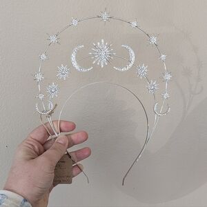 Silver Celestial Headband